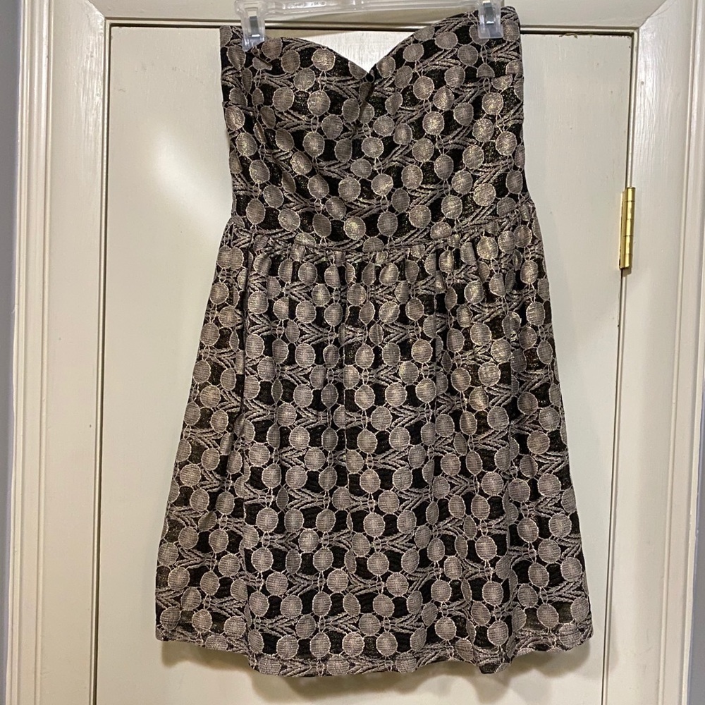 Black and Gold dress